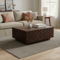 Moe's Home Easton Storage Coffee Table Brown