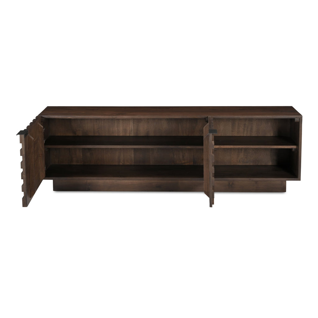 Moe's Home Easton Media Cabinet Brown