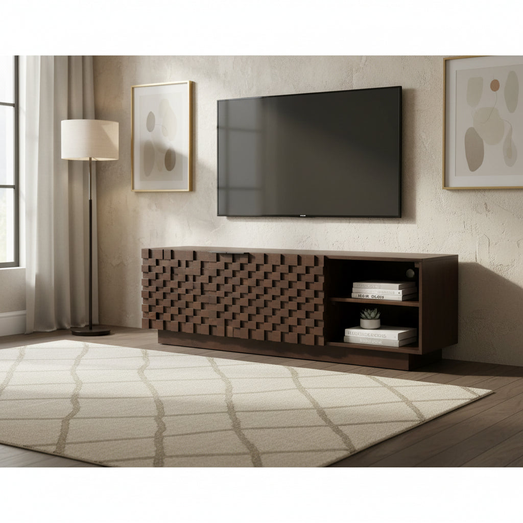 Moe's Home Easton Media Cabinet Brown