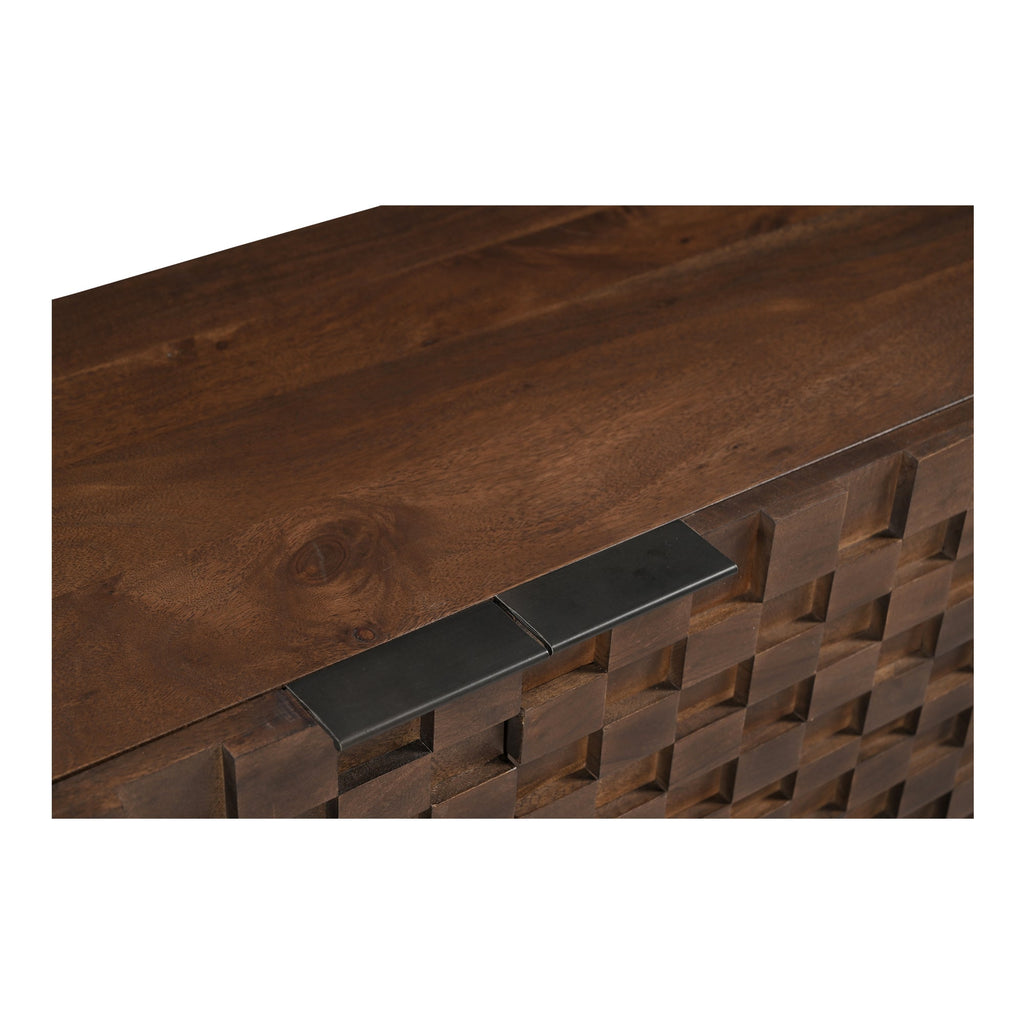 Moe's Home Easton Media Cabinet Brown