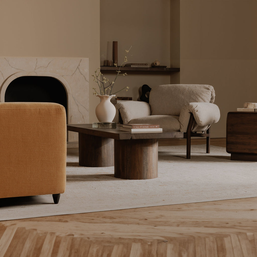 Moe's Home Hadley Coffee Table Warm Brown