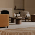 Moe's Home Hadley Coffee Table Warm Brown