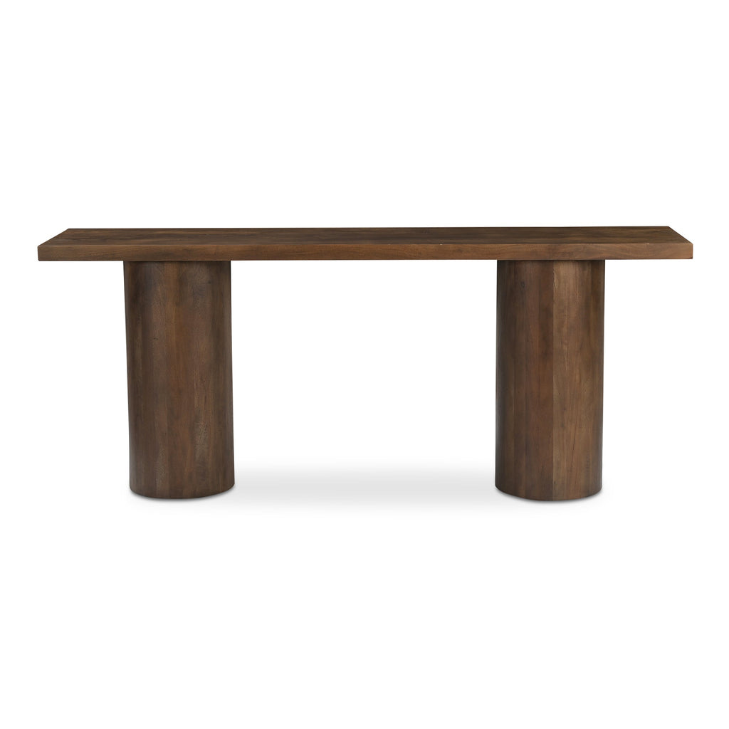 Moe's Home Hadley Console Table Warm Brown