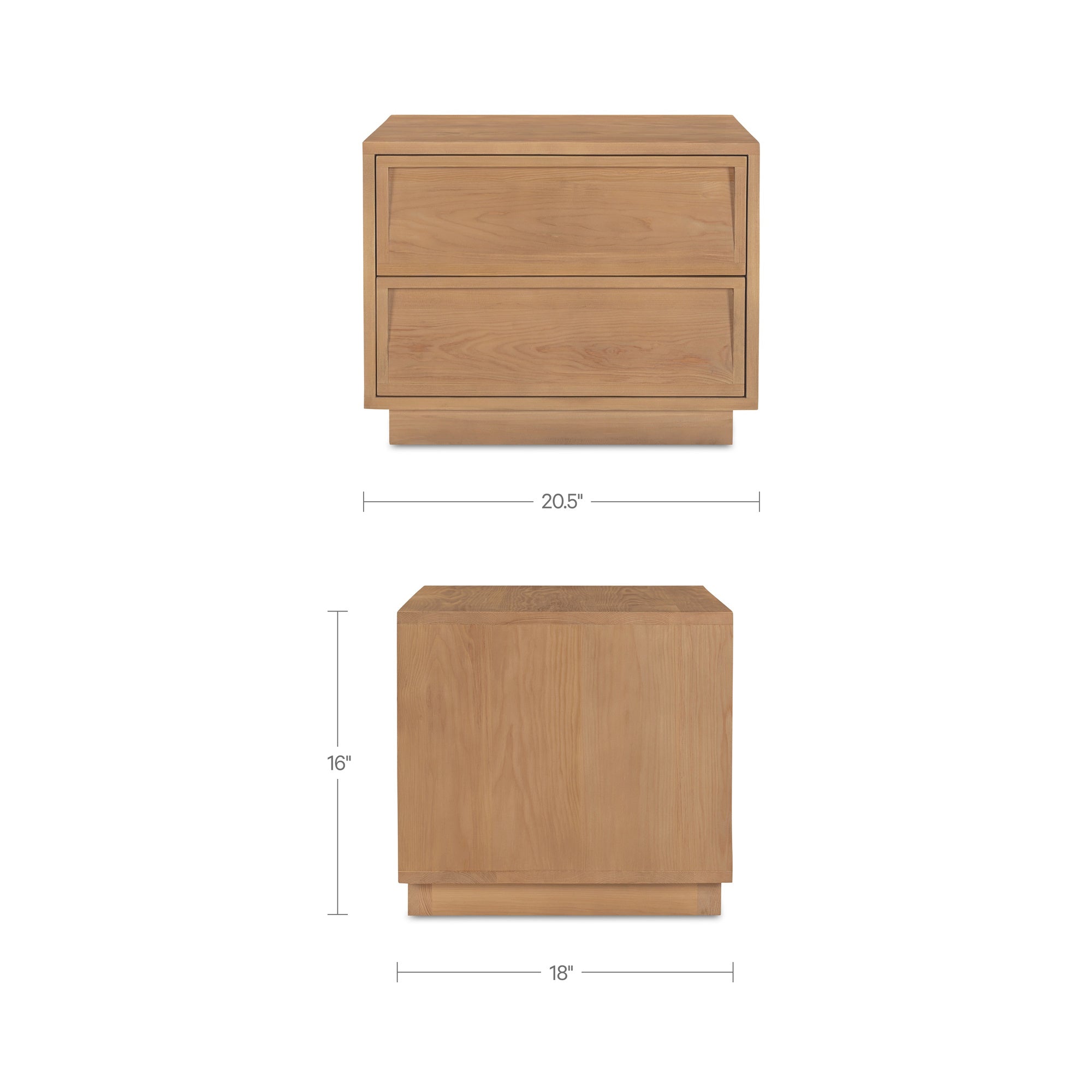 Moe's Home Hudson Nightstand Natural