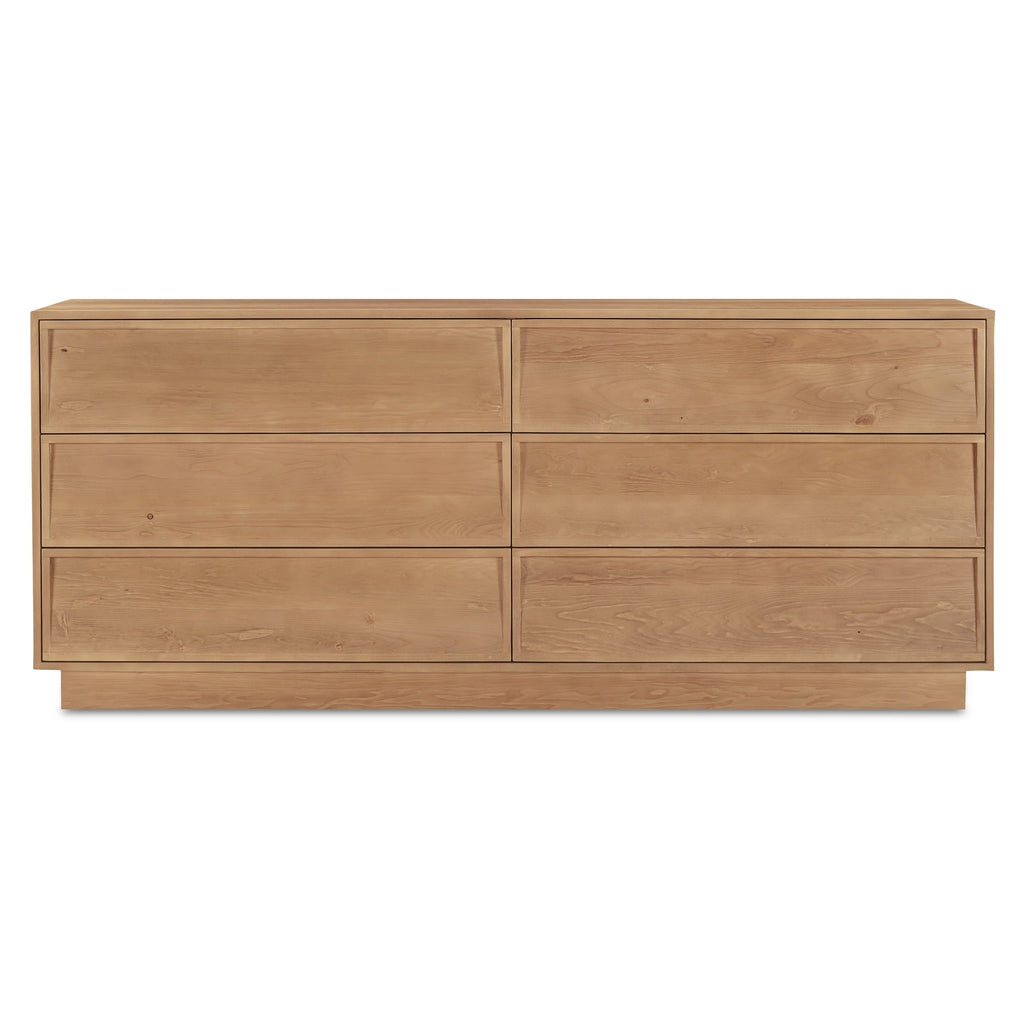 Moe's Home Hudson 6 Drawer Dresser Natural