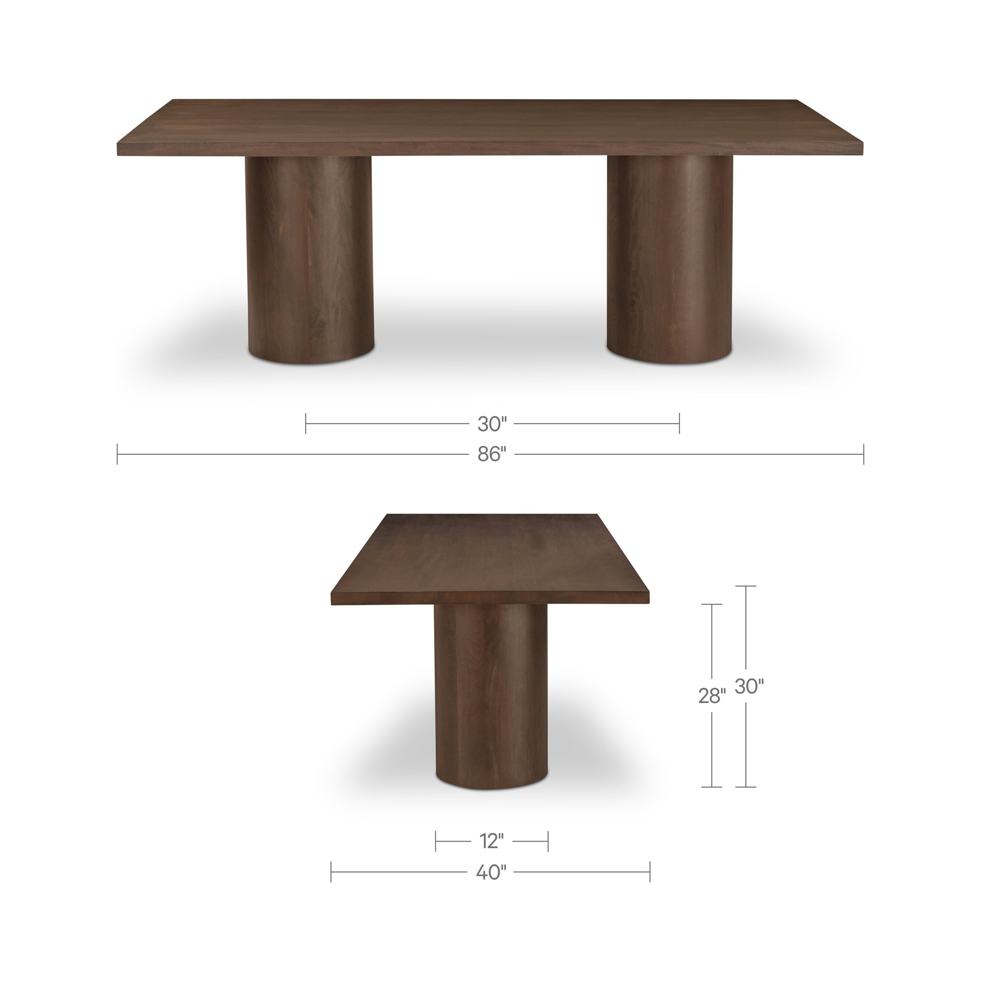 Moe's Home Hadley Dining Table