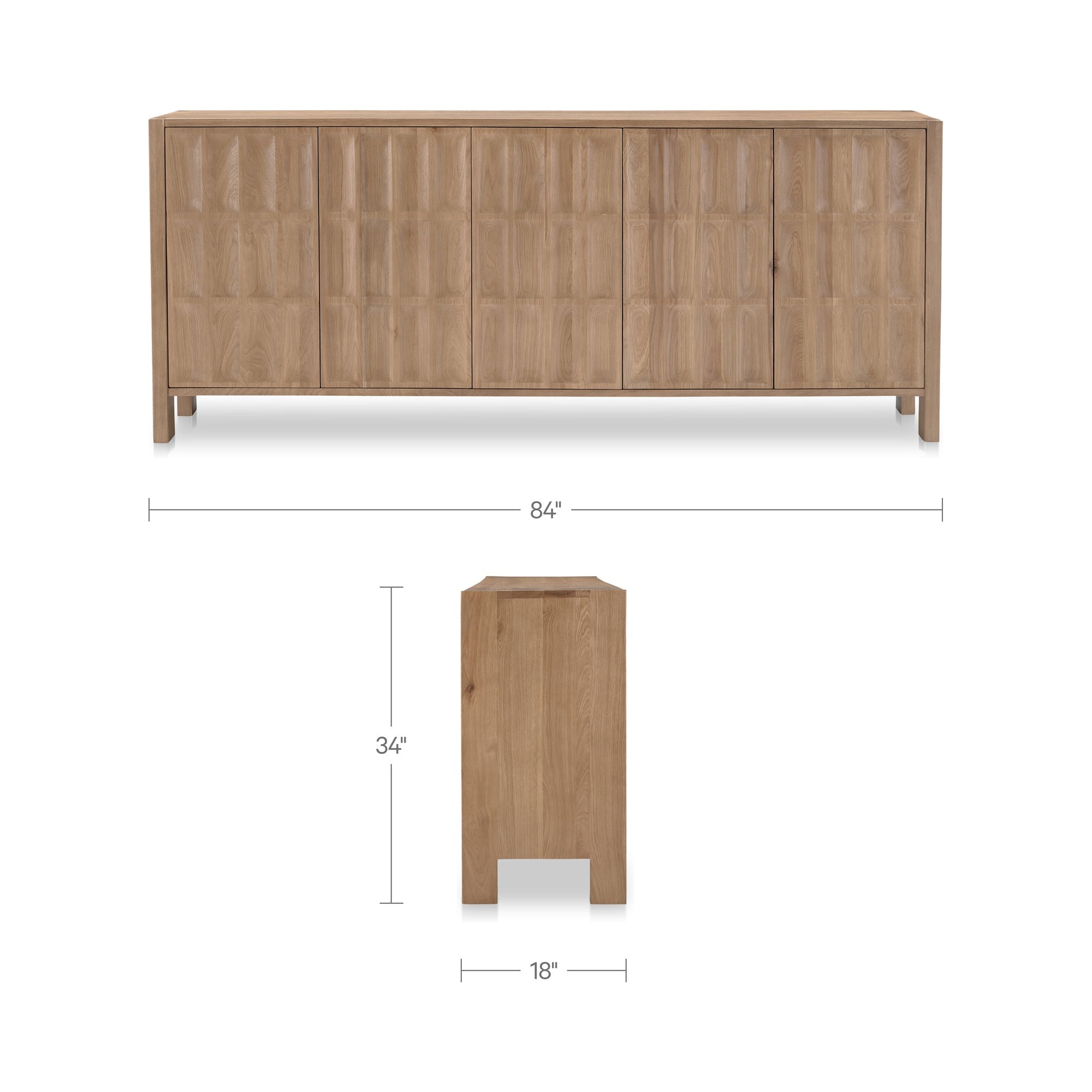 Moe's Home Roland Sideboard