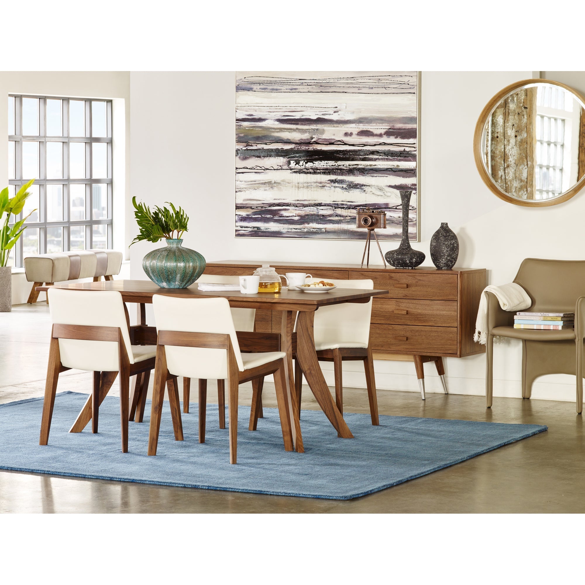 Moe's Home Florence Small Dining Table Brown