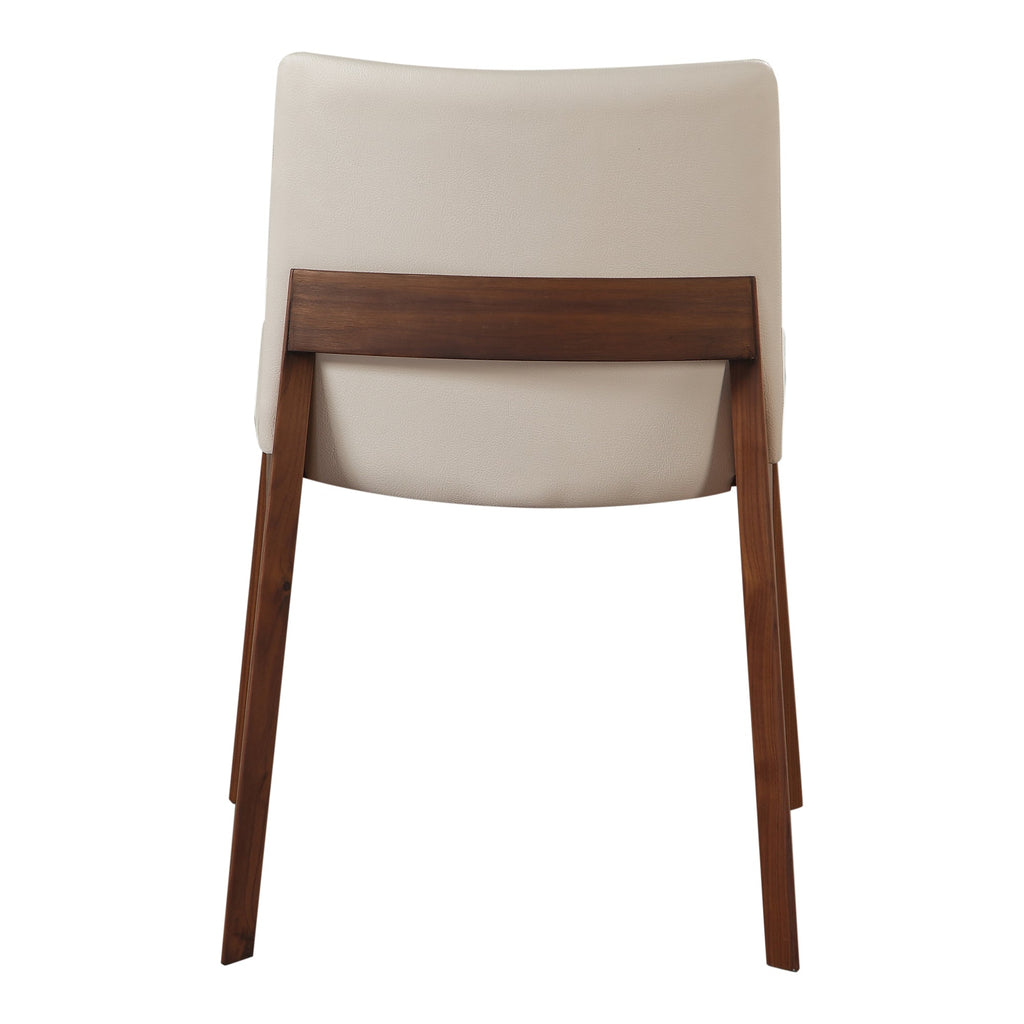 Moe's Home Deco Dining Chair Ebony PVC - Set of Two