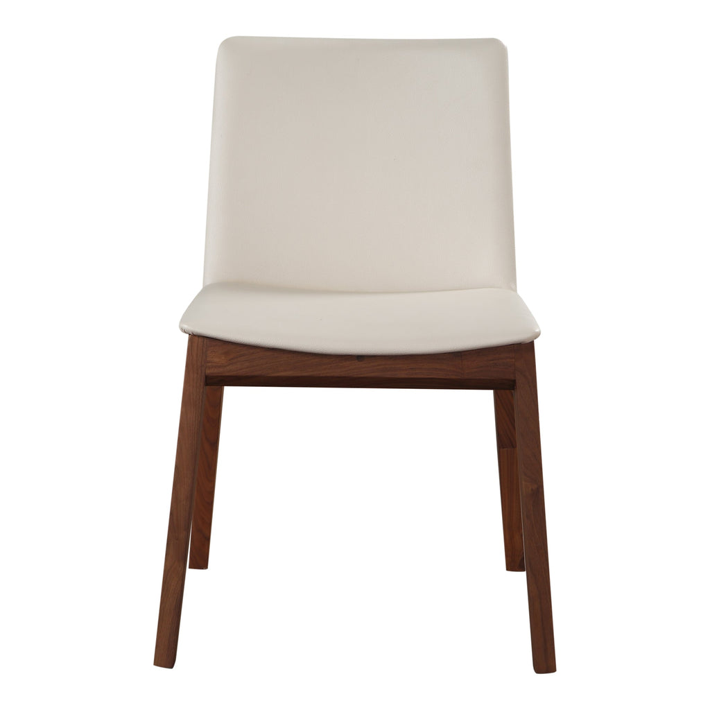 Moe's Home Deco Dining Chair Ebony PVC - Set of Two