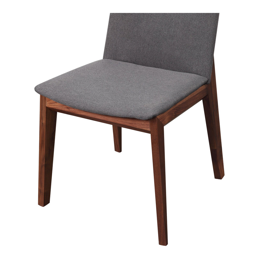 Moe's Home Deco Dining Chair Ebony PVC - Set of Two
