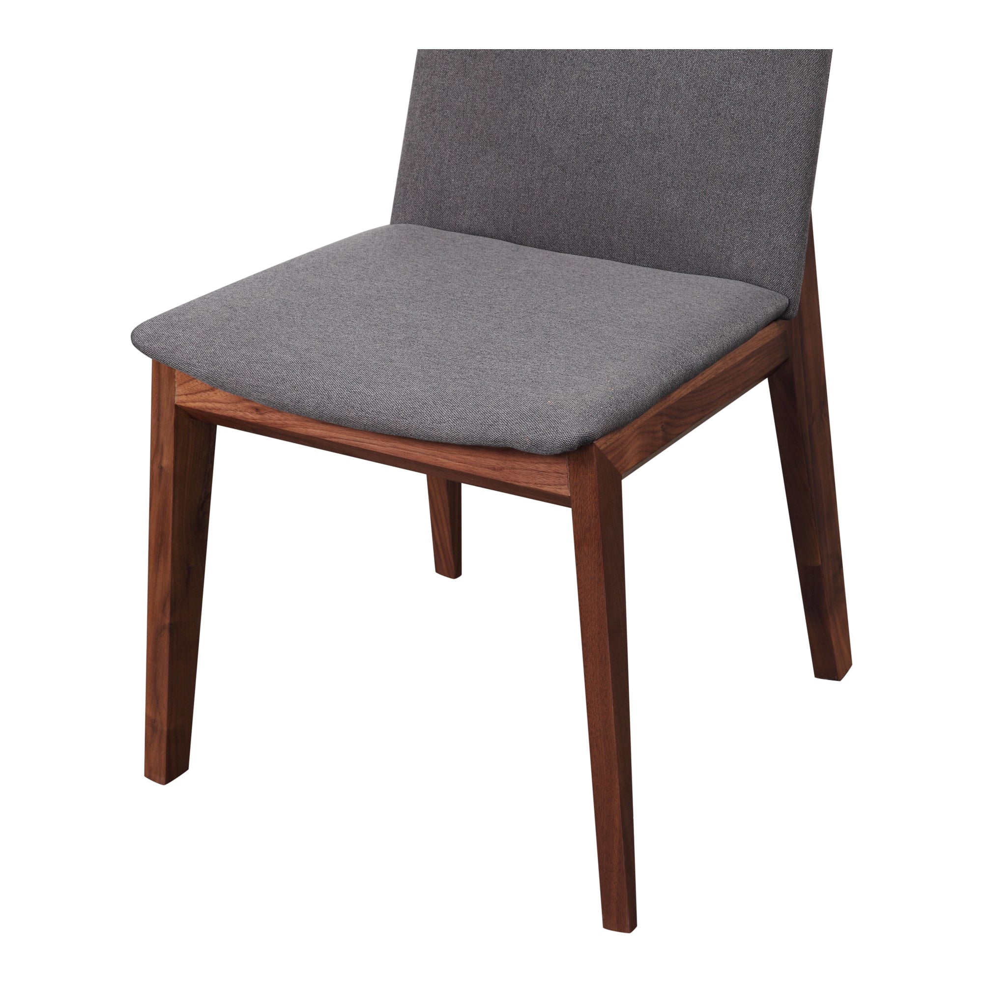 Moe's Home Deco Dining Chair Ebony PVC - Set of Two