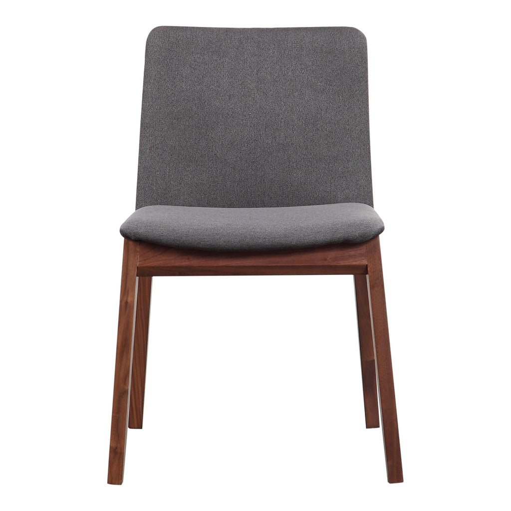 Moe's Home Deco Dining Chair Ebony PVC - Set of Two