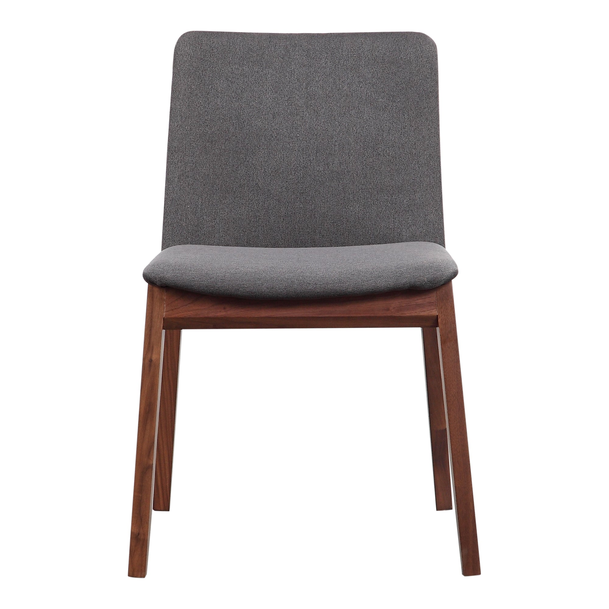 Moe's Home Deco Dining Chair Ebony PVC - Set of Two