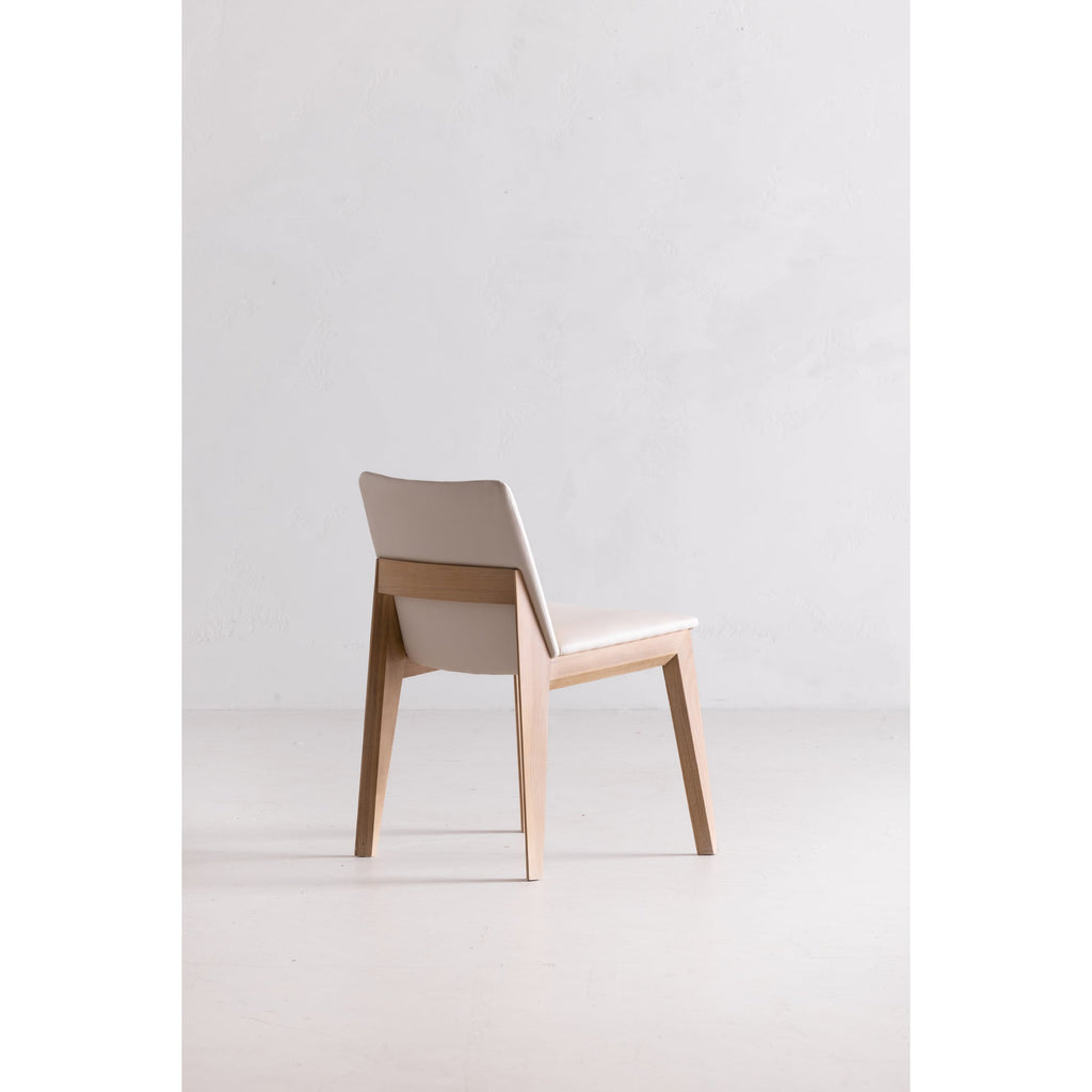 Moe's Home Deco Oak Dining Chair PVC - Set of Two