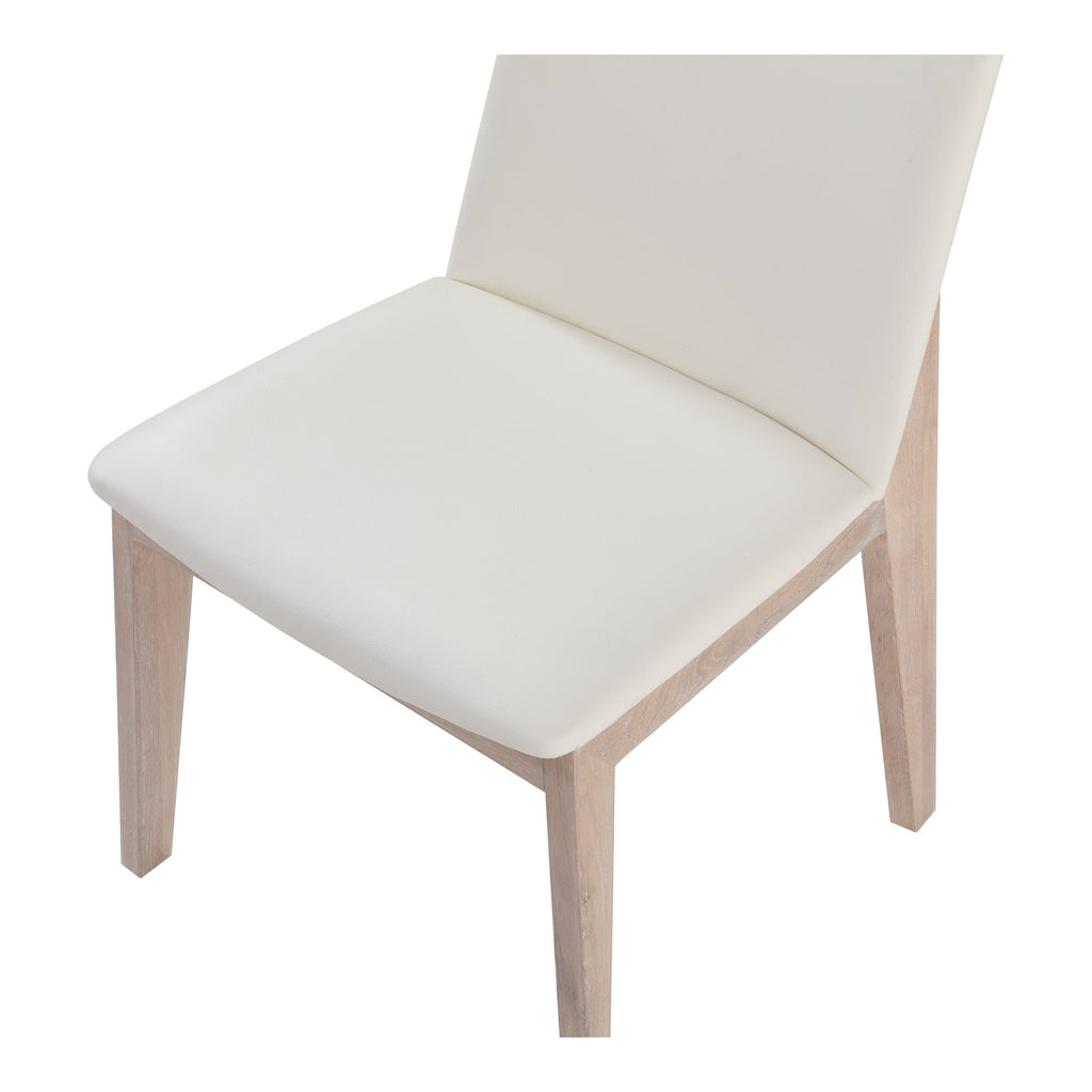 Moe's Home Deco Oak Dining Chair PVC - Set of Two