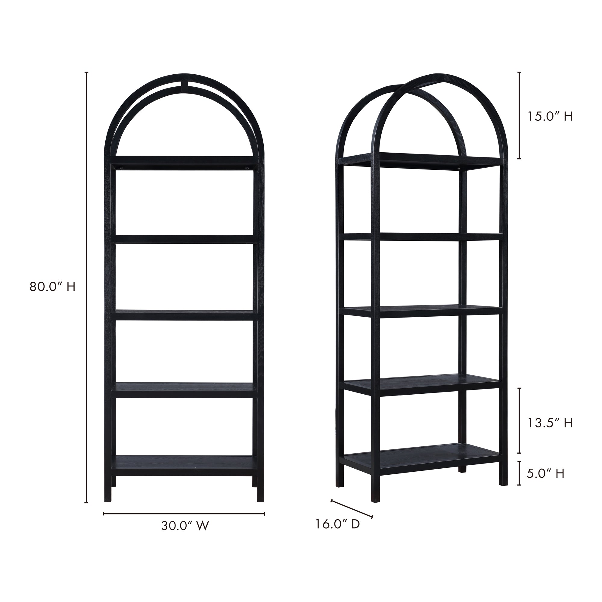 Moe's Home Eero Bookcase