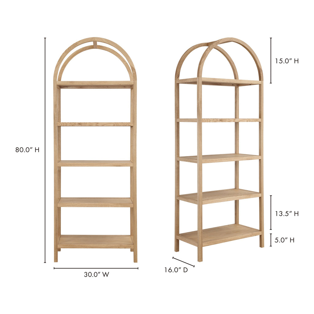 Moe's Home Eero Bookcase