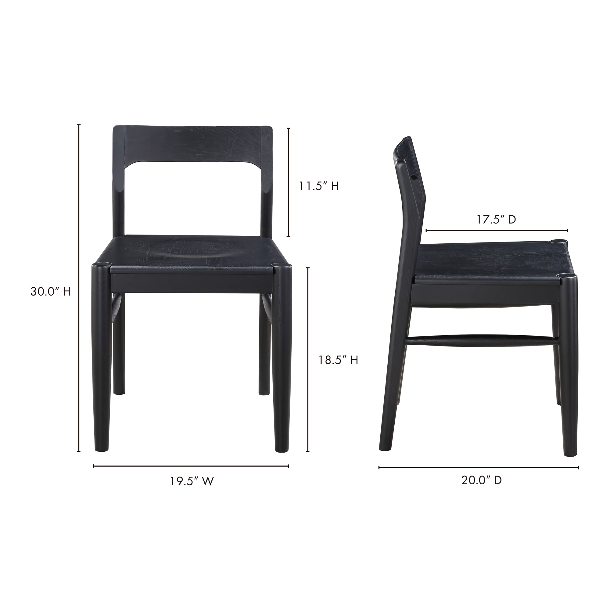 Moe's Home Owing Dining Chair