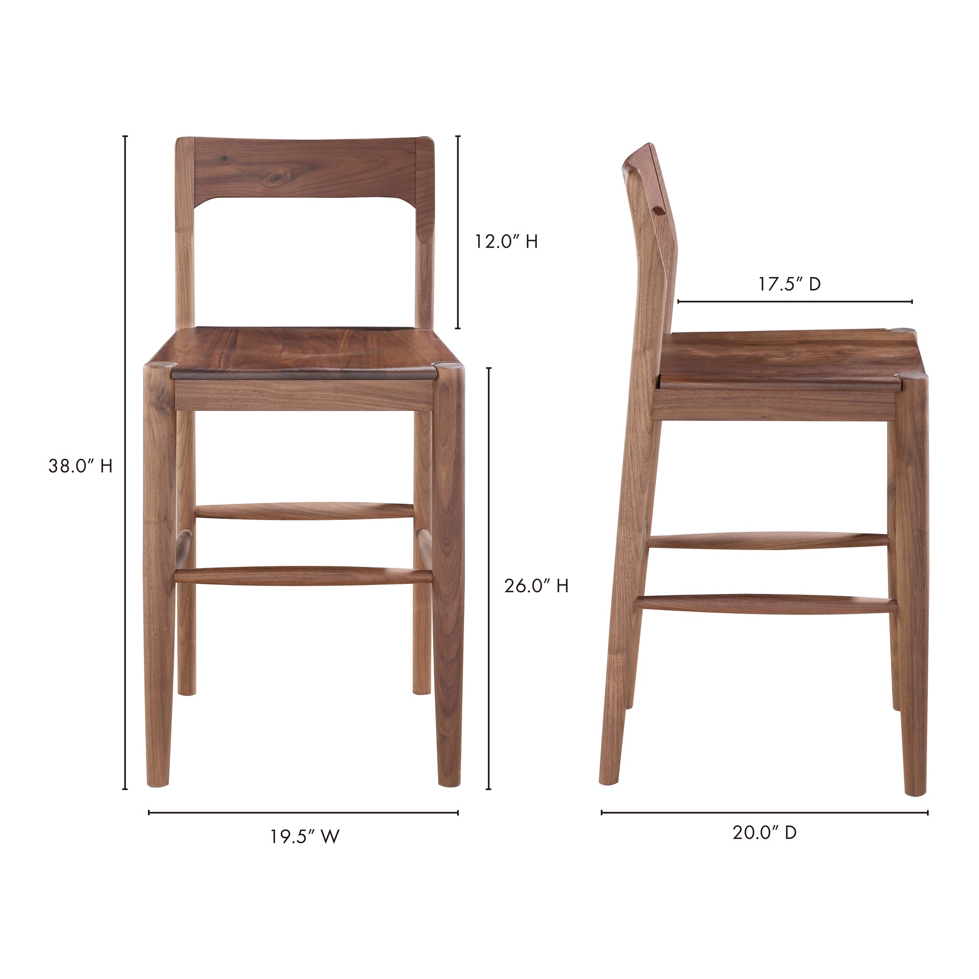 Moe's Home Owing Counter Stool