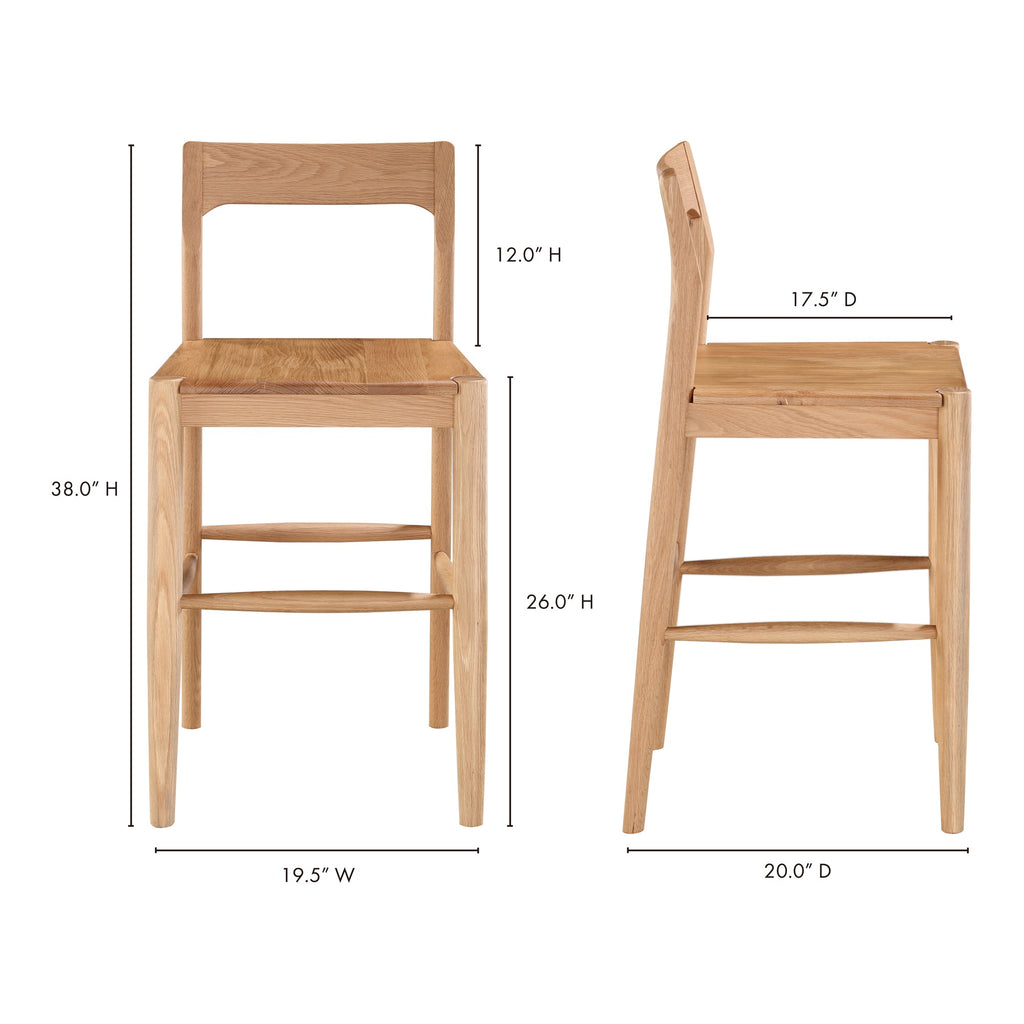 Moe's Home Owing Counter Stool