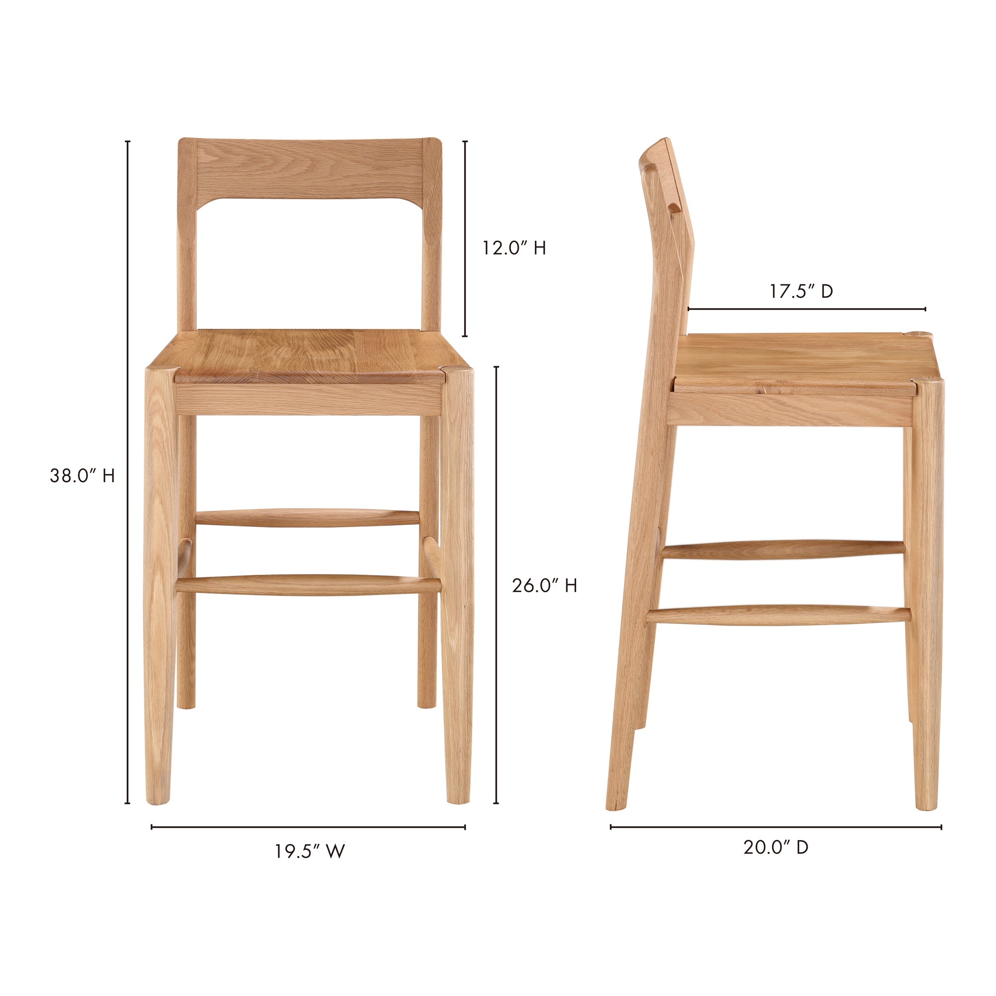 Moe's Home Owing Counter Stool