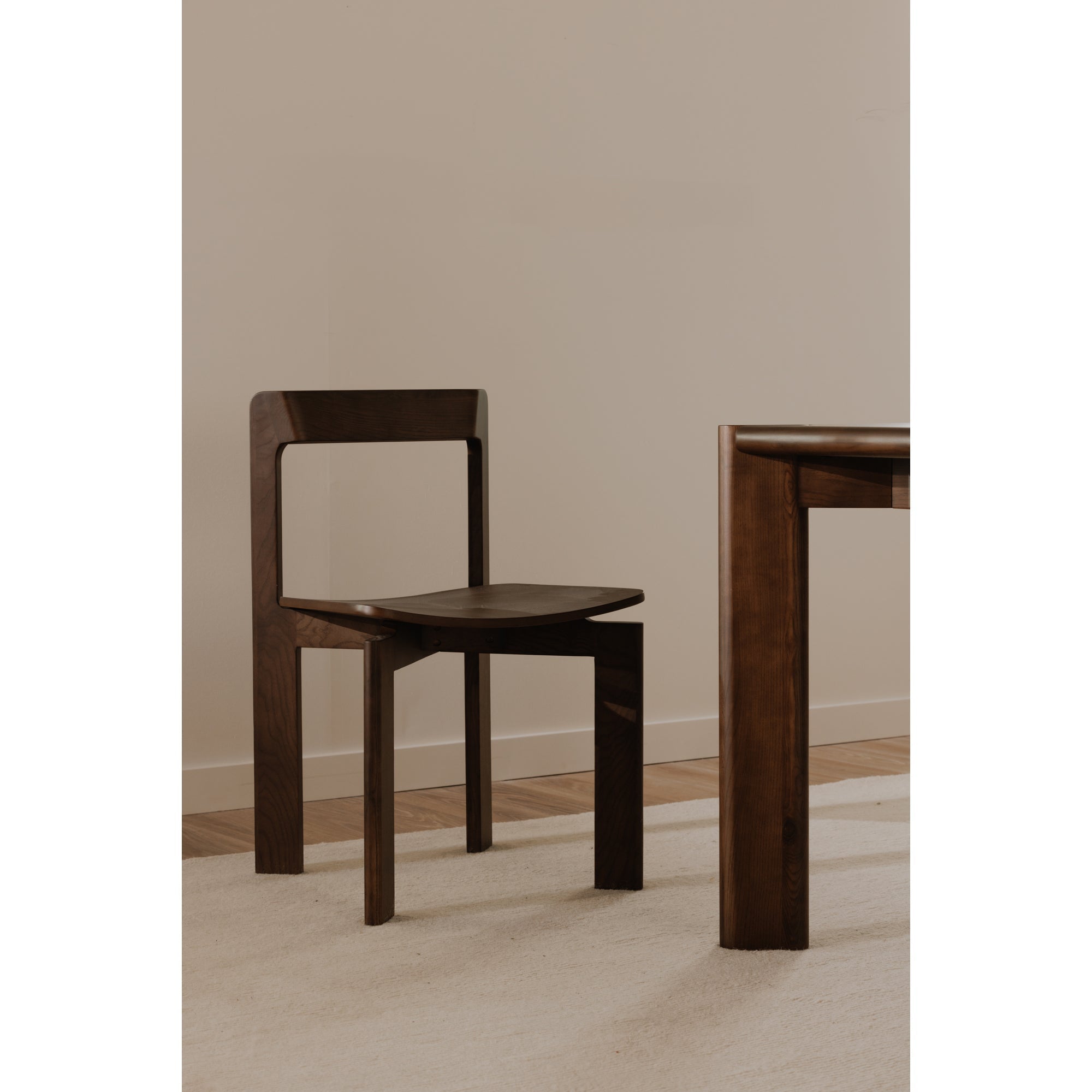 Moe's Home Daifuku Dining Chair Brown - Set of Two