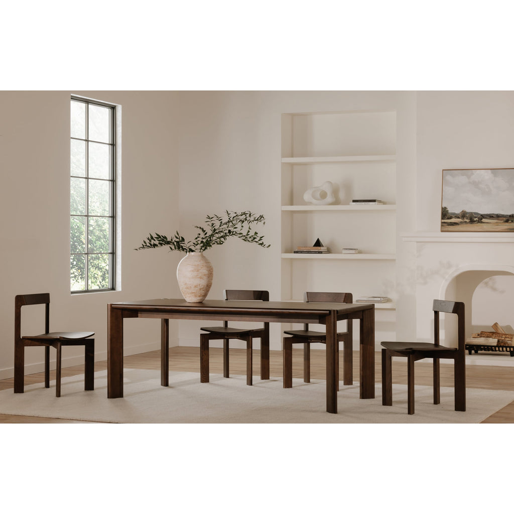 Moe's Home Daifuku Dining Chair Brown - Set of Two