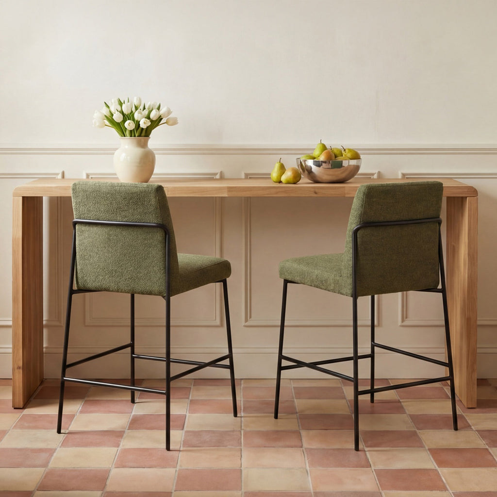 Moe's Home Carrie Counter Table Natural