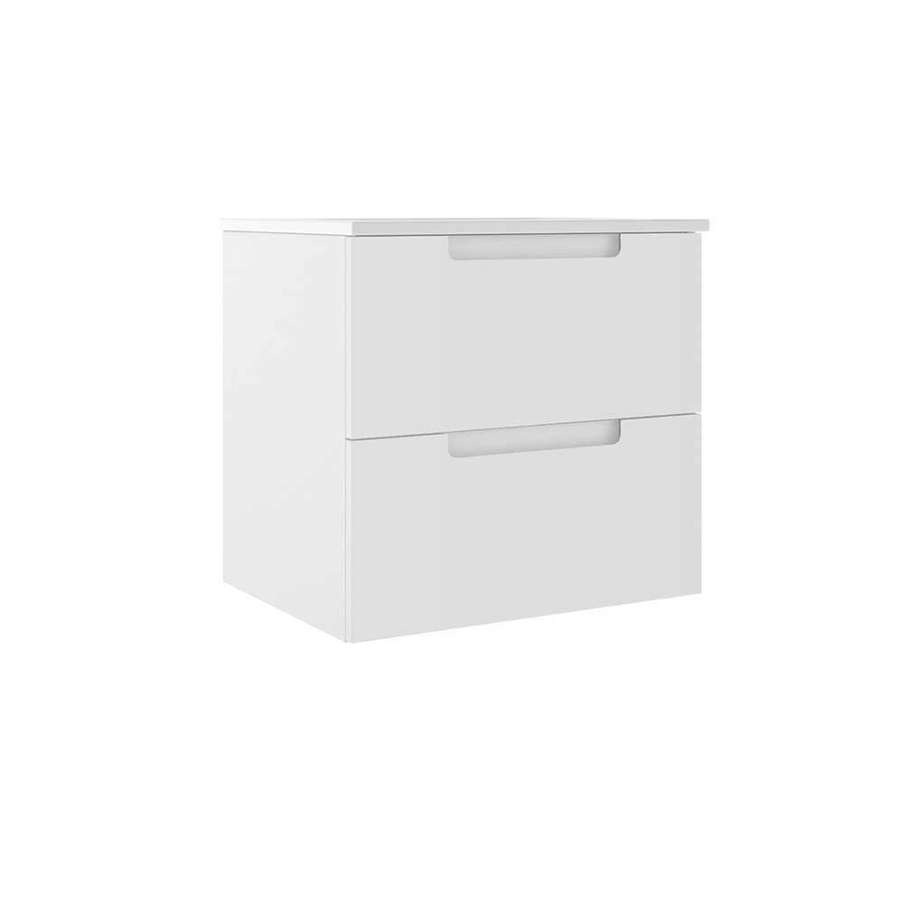ICO Bath Coda 24" Two Drawer Wall-Mounted Vanity