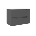 ICO Bath Coda 31" Two Drawer Wall-Mounted Vanity