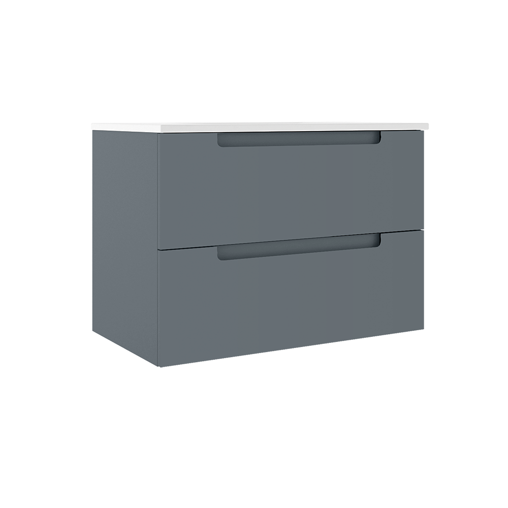 ICO Bath Coda 31" Two Drawer Wall-Mounted Vanity