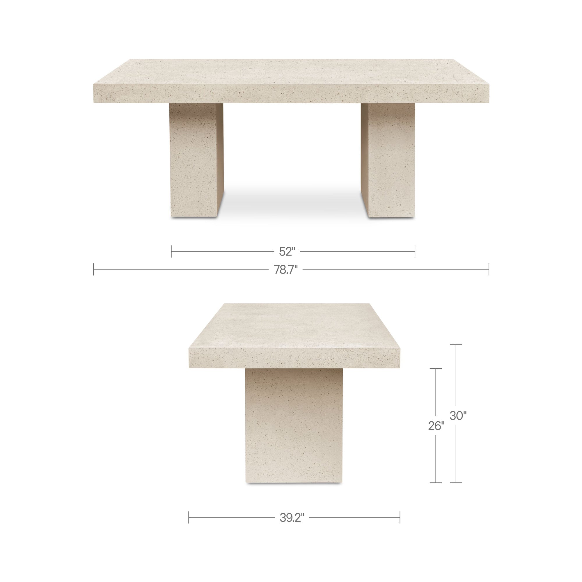 Moe's Home Antonius Outdoor Dining Table