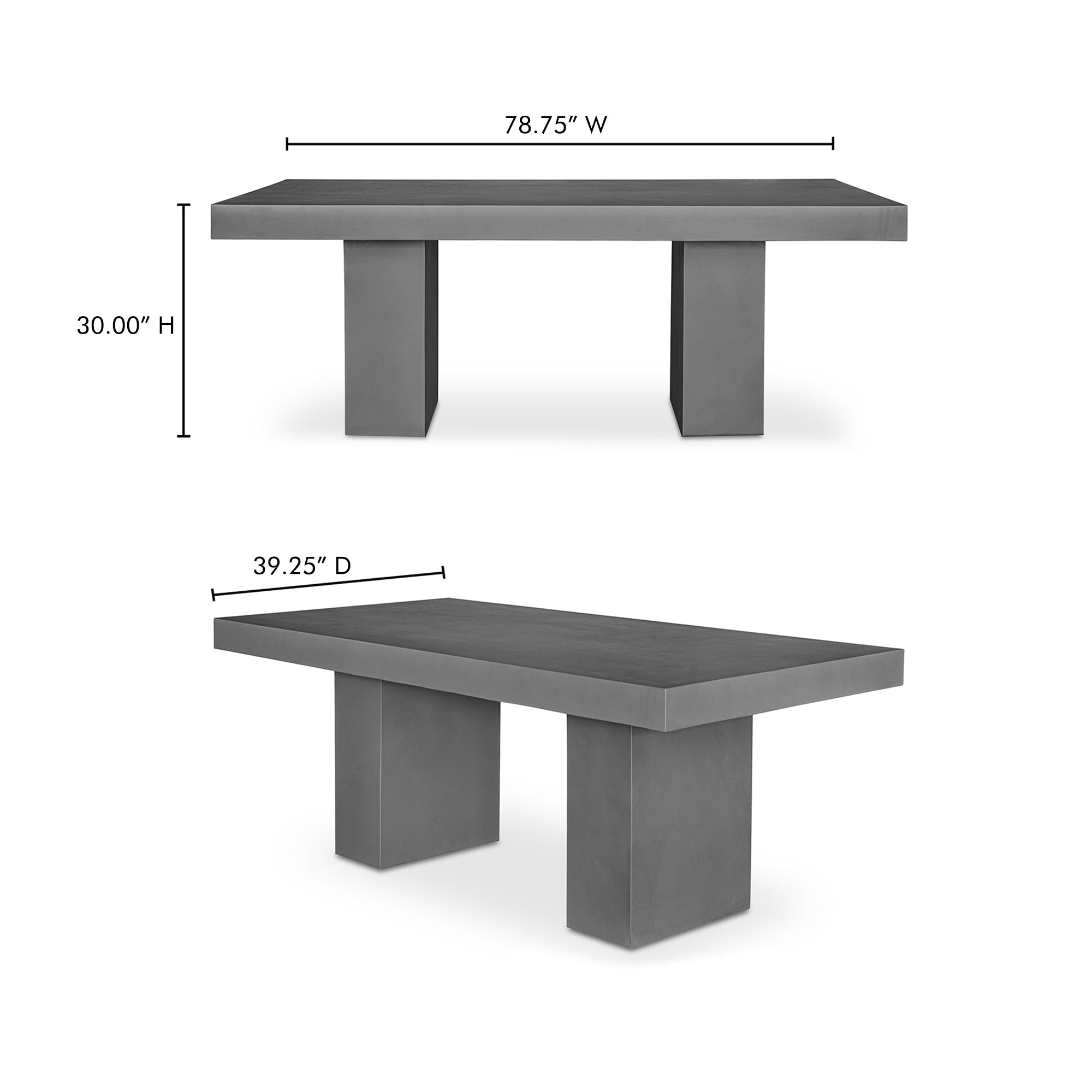 Moe's Home Antonius Outdoor Dining Table