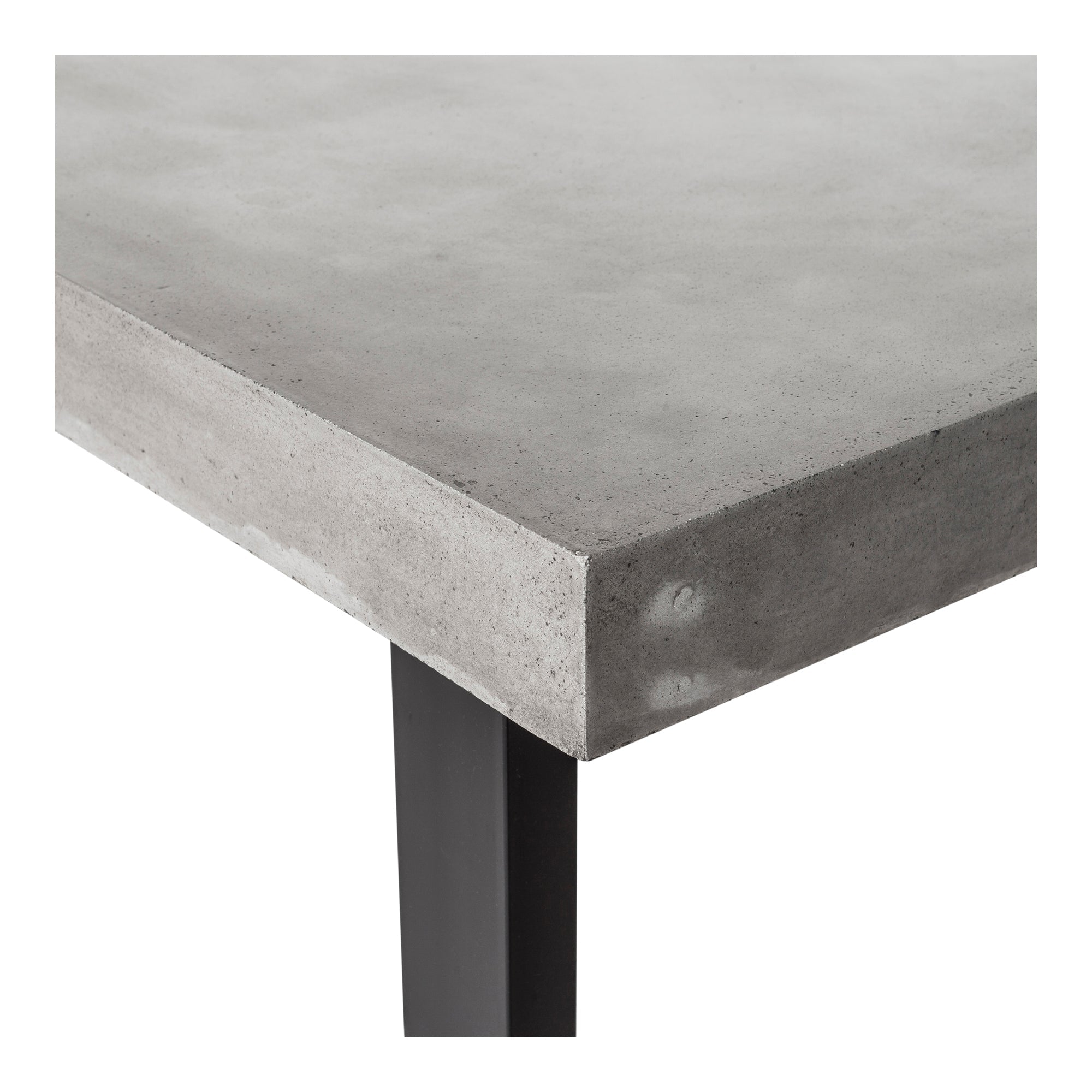 Moe's Home Jedrik Outdoor Dining Table Large Grey