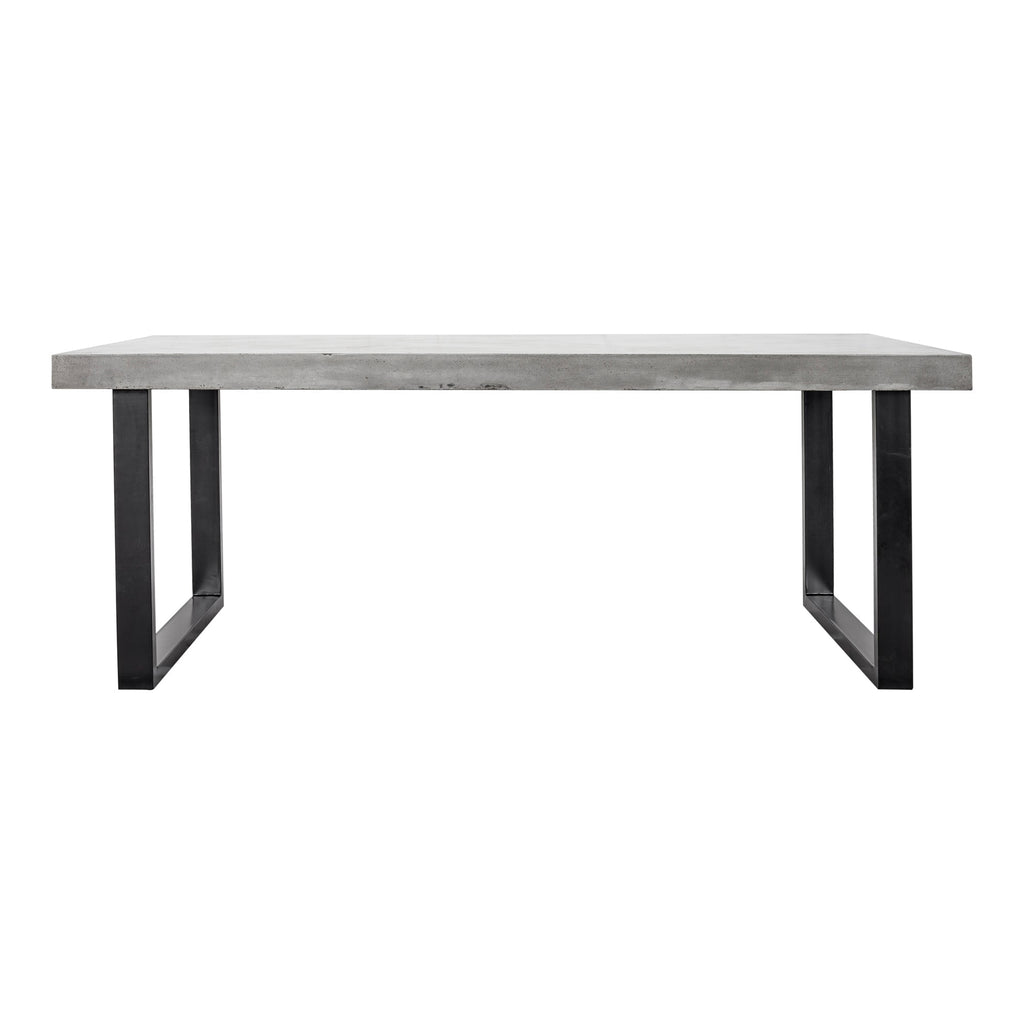 Moe's Home Jedrik Outdoor Dining Table Large Grey