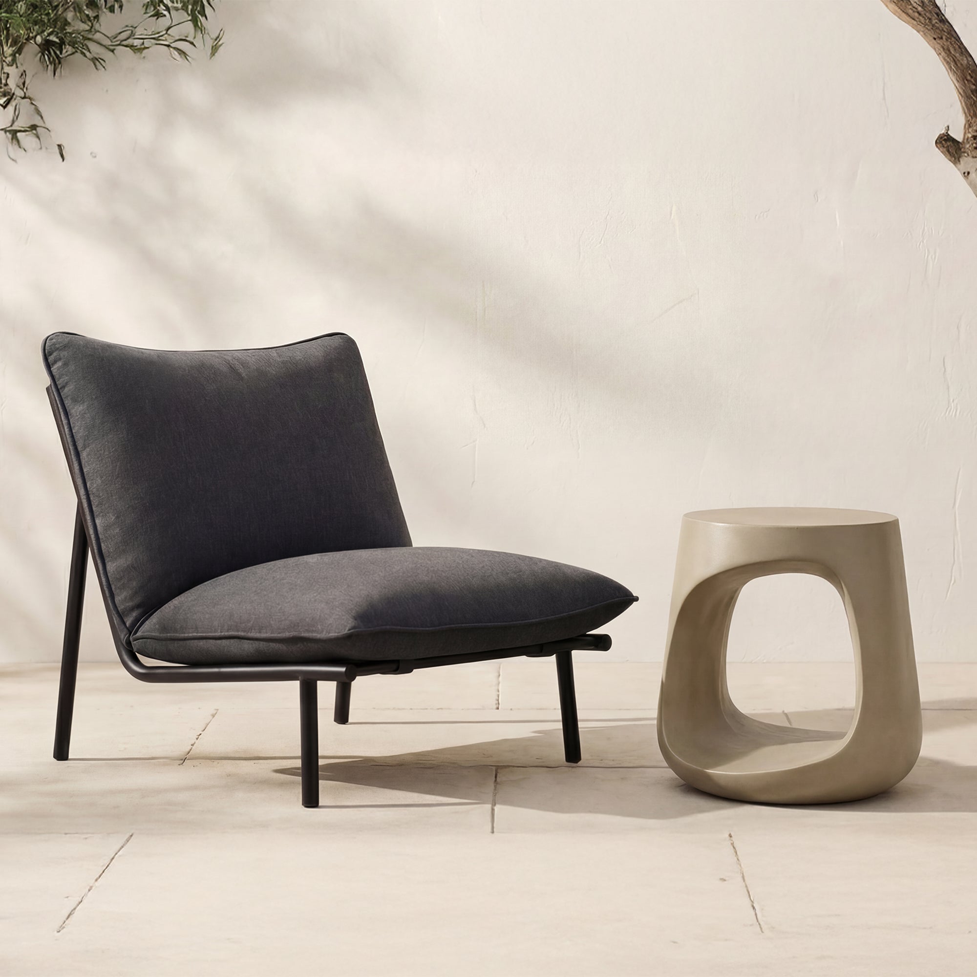 Moe's Home Rothko Outdoor Stool