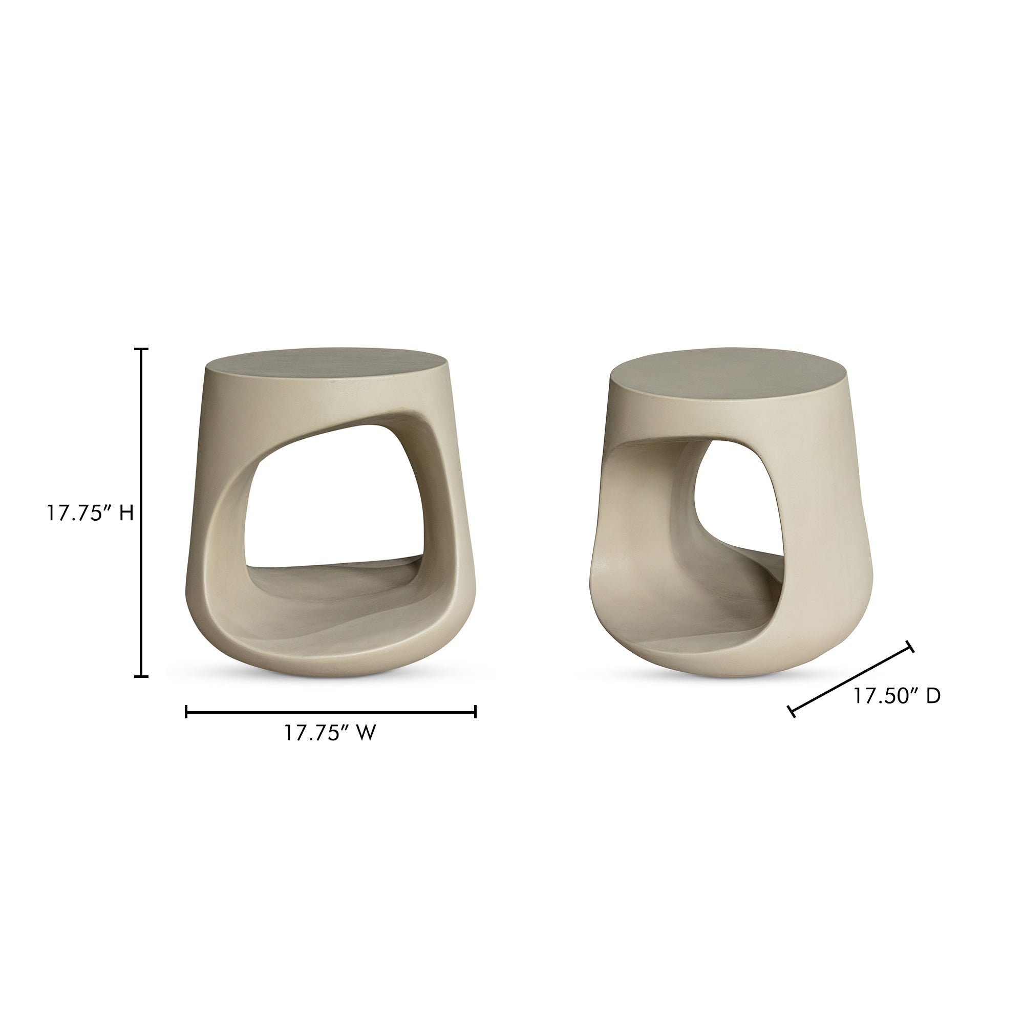 Moe's Home Rothko Outdoor Stool
