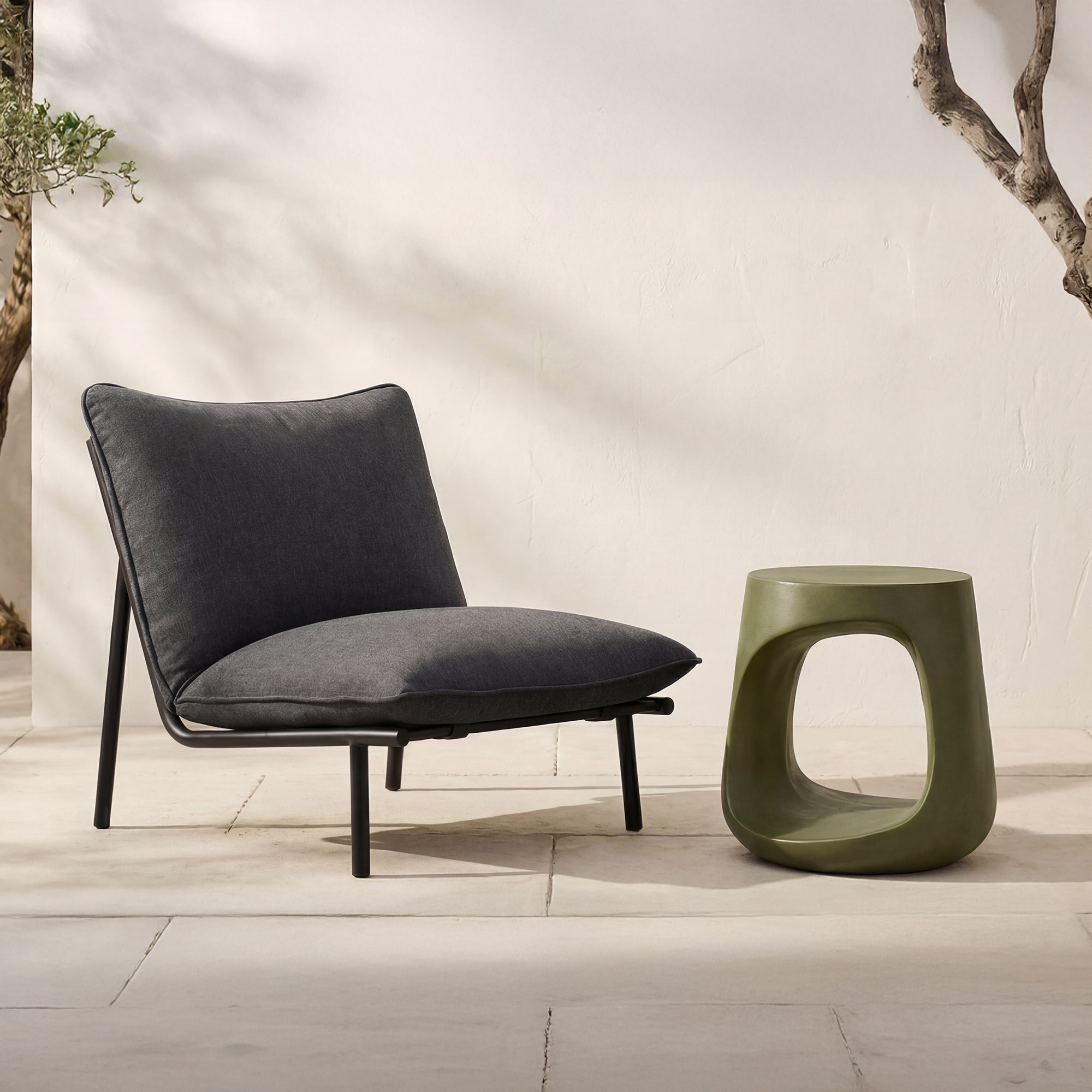 Moe's Home Rothko Outdoor Stool