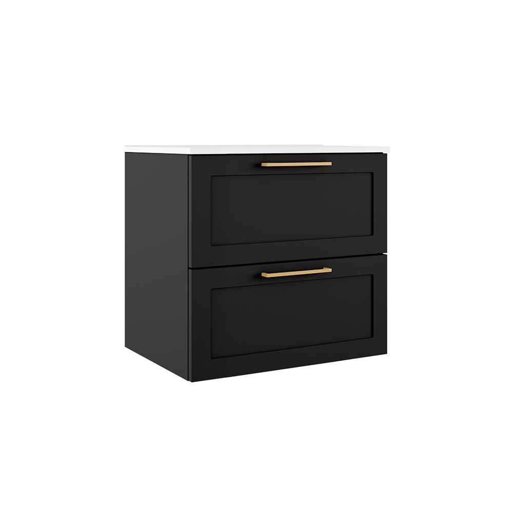 ICO Bath Rhythm 24" Two Drawer Wall-Mounted Vanity