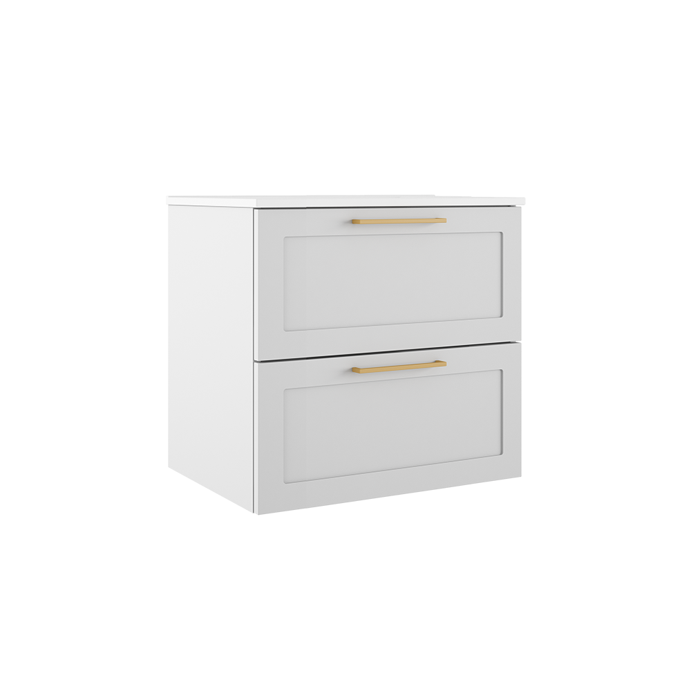 ICO Bath Rhythm 24" Two Drawer Wall-Mounted Vanity