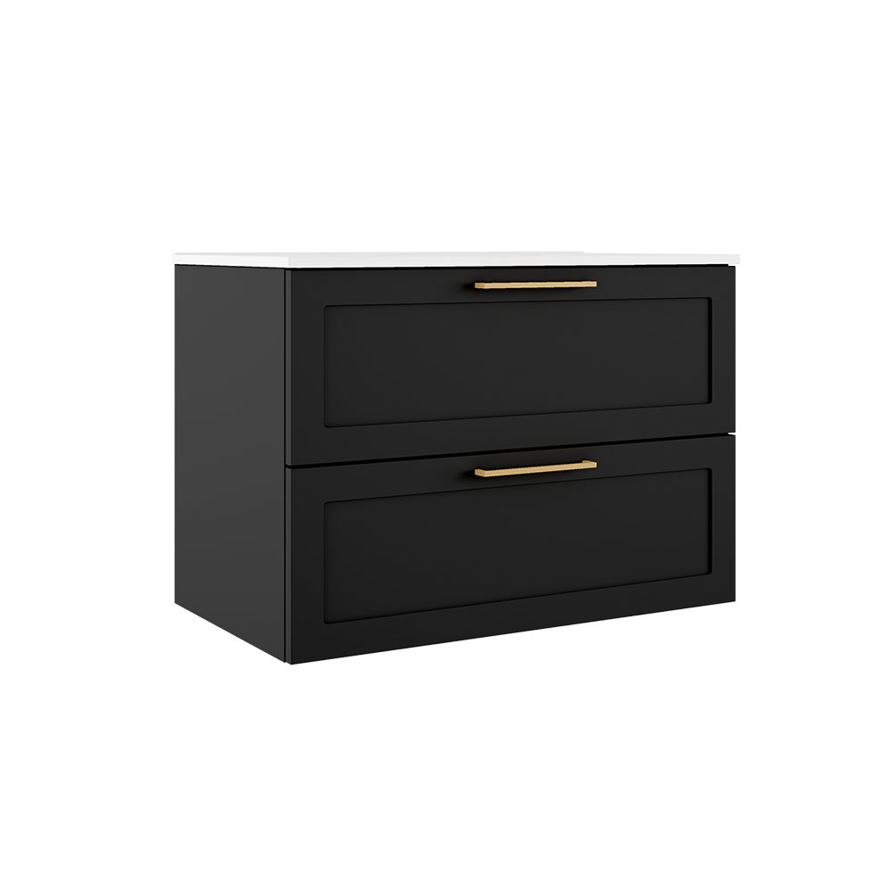 ICO Bath Rhythm 31" Two Drawer Wall-Mounted Vanity