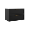 ICO Bath Rhythm 36" Two Drawer Wall-Mounted Vanity