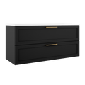 ICO Bath Rhythm 48" Two Drawer Wall-Mounted Vanity