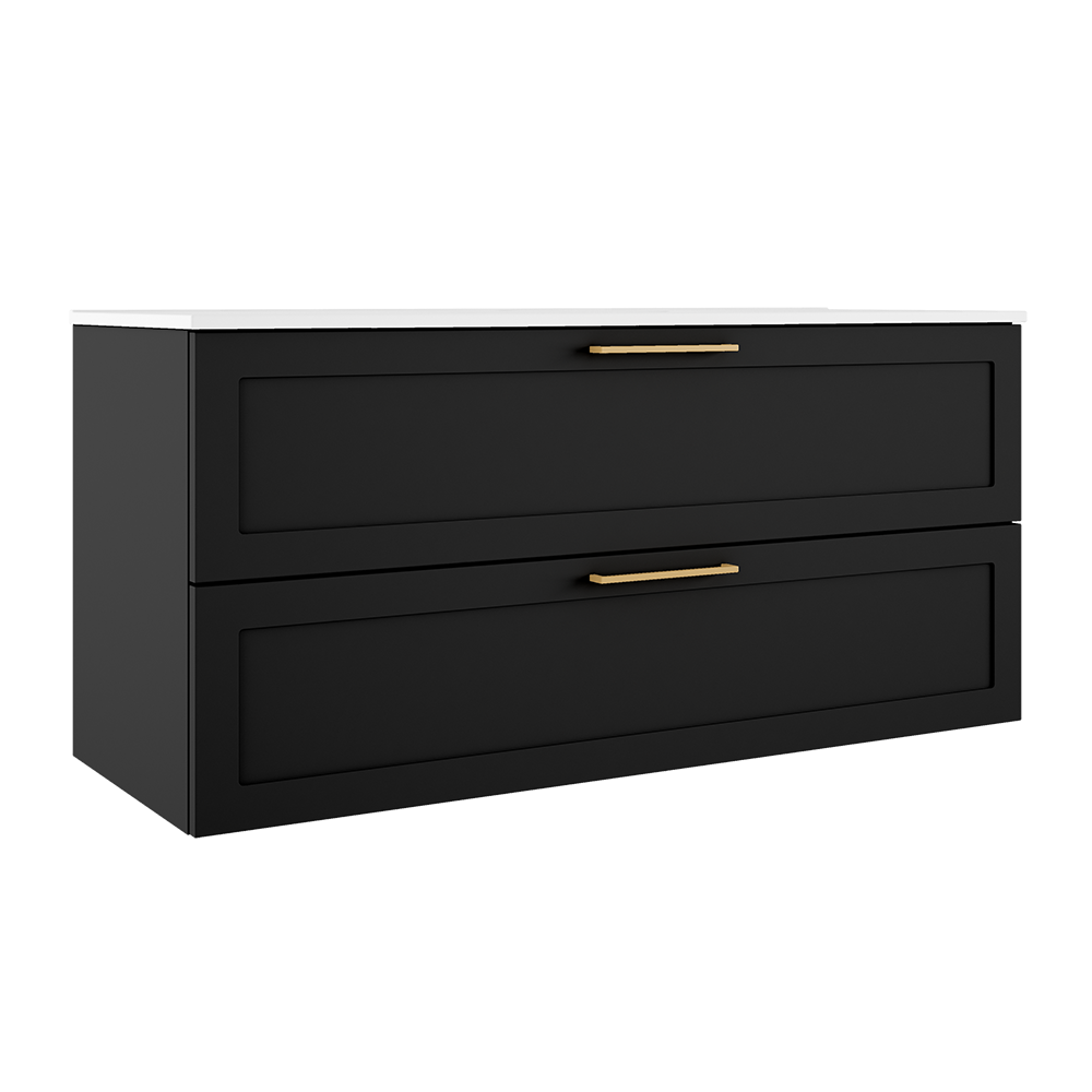 ICO Bath Rhythm 48" Two Drawer Wall-Mounted Vanity