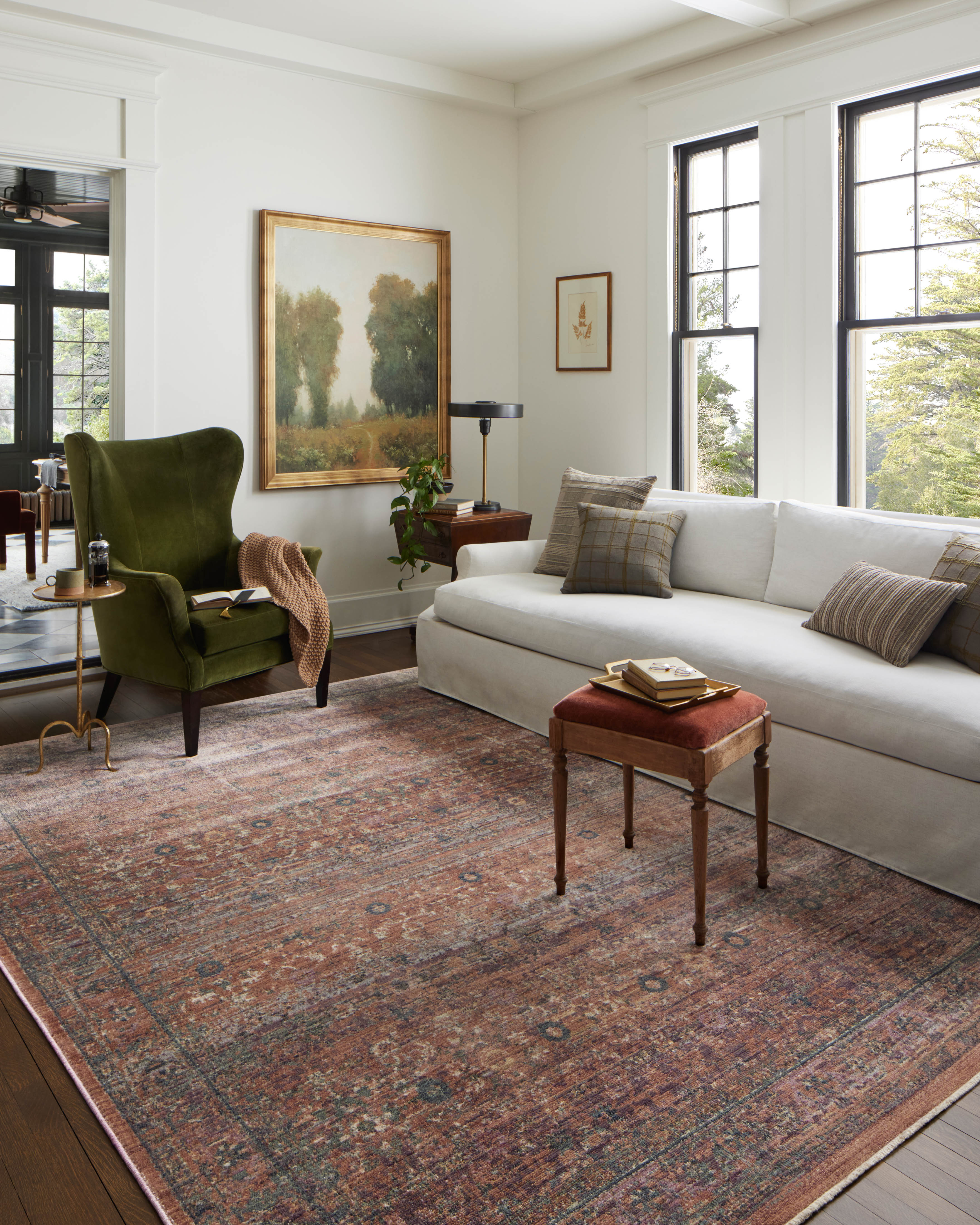 Jean Stoffer x Loloi Bradbury Runner Rug