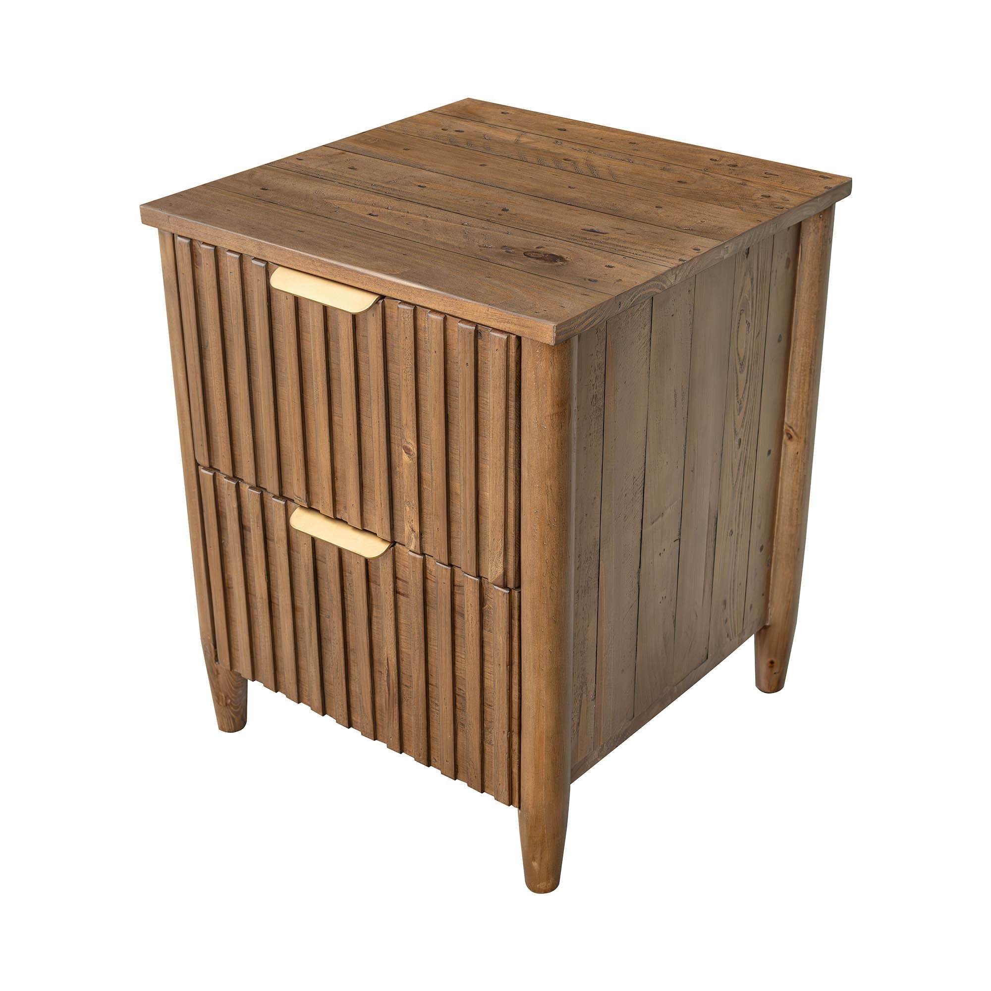 LH Home Britanica 2 Drawer Nightstand
