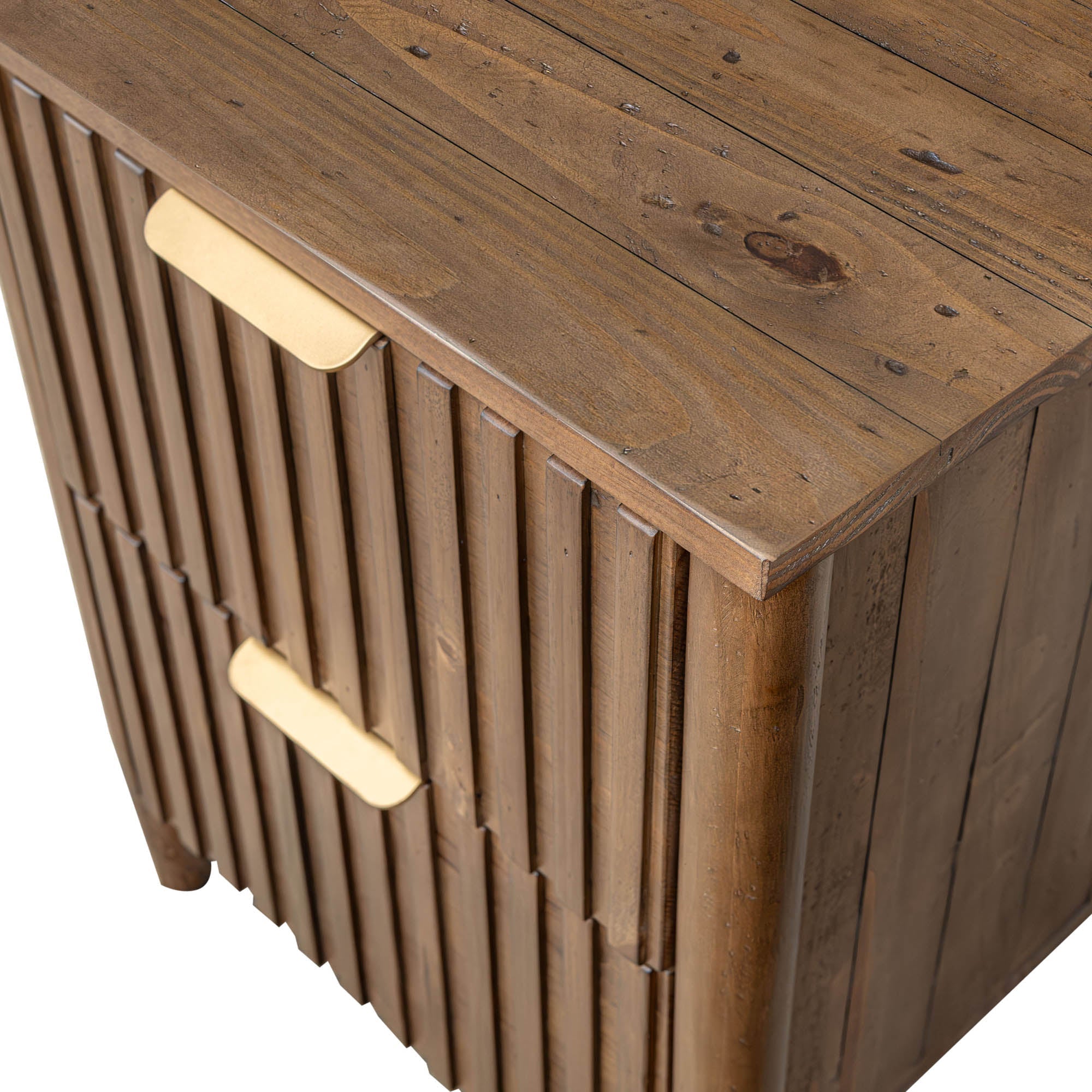 LH Home Britanica 2 Drawer Nightstand