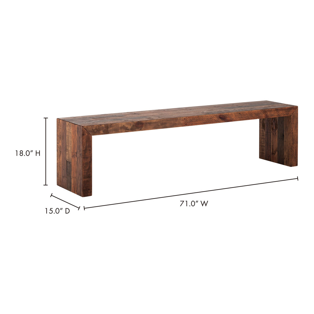 Moe's Home Vintage Bench