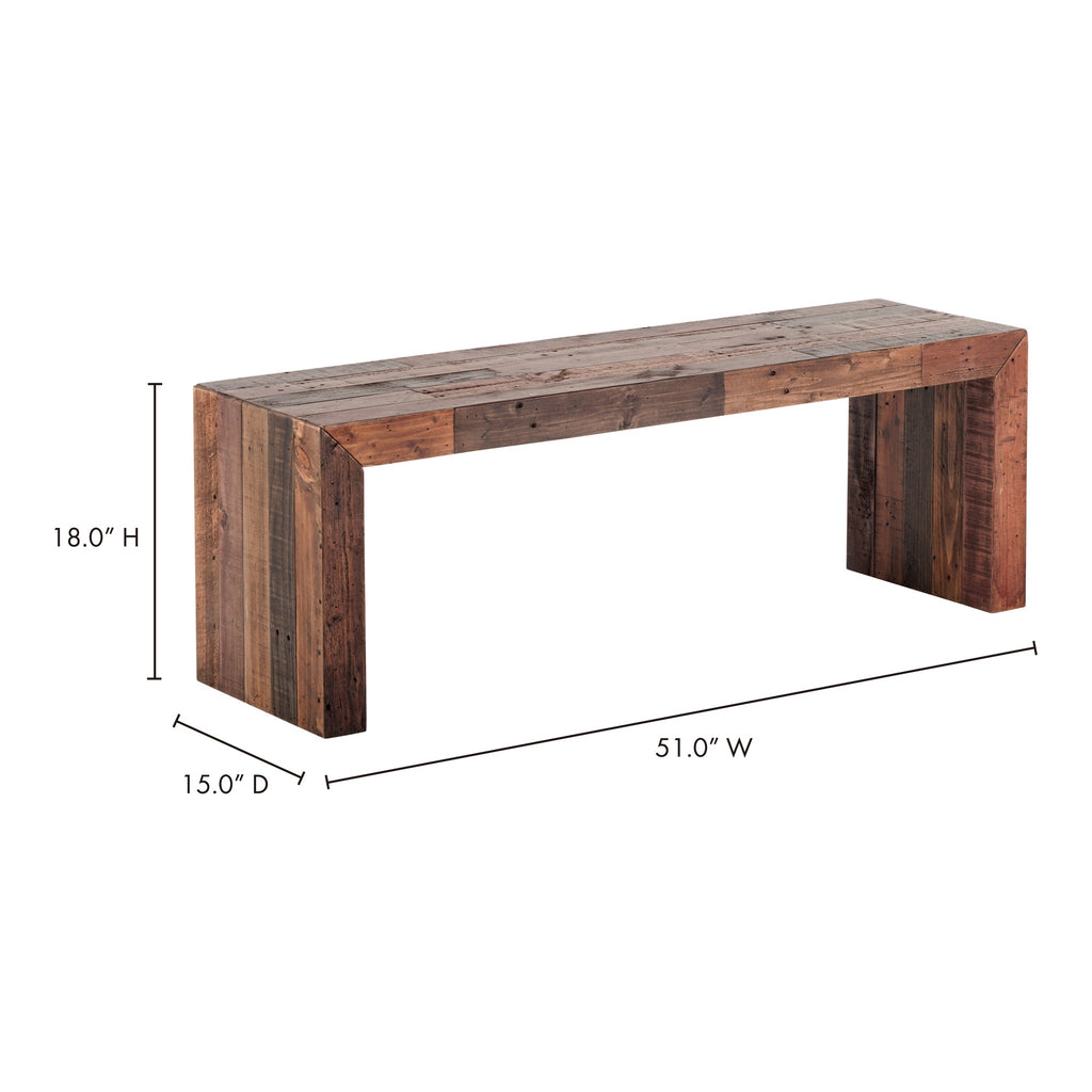 Moe's Home Vintage Bench
